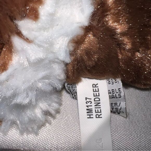 Ganz Webkinz Reindeer No Code with Clothes Stuffed Animal Plush HM137 - Picture 8 of 10